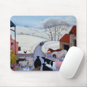Kein Raum am Gasthaus Mousepad (Mit Mouse)