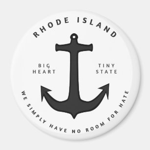 Kein Raum für Hass-Magneten Magnet