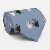 Kein Raum für Rassismus, kein Raum für Hass Krawatte (Gerollt)