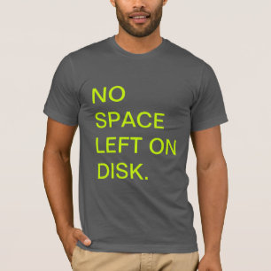 Kein Raum verlassen auf Scheiben-T - Shirt