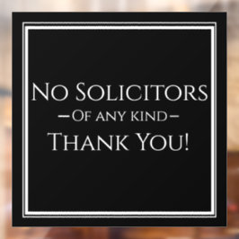 Kein Rechtsanwalt - Fenster für kleine Unternehmen Fensteraufkleber