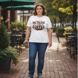 Kein Reden Große Größe T-Shirt
