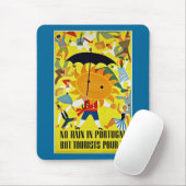 Kein Regen in Portugal~ Aber Tourist Pour in Mousepad (Mit Mouse)