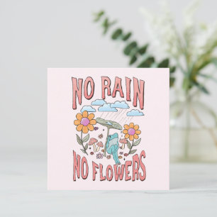 Kein Regen Keine Blume - Inspirationsblume