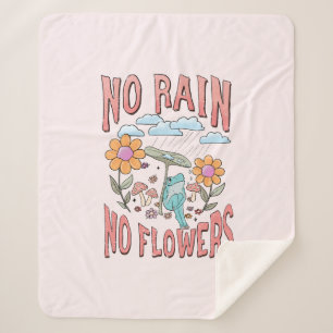 "Kein Regen, keine Blume" Inspirationsblume Sherpadecke
