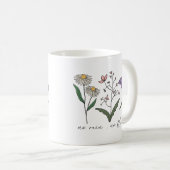 Kein Regen Keine Blume Kaffeetasse (VorderseiteRechts)