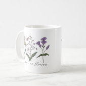 Kein Regen Keine Blume Kaffeetasse (Vorderseite Links)