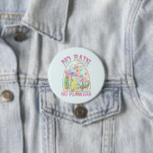 Kein Regen Keine Blume Pilz Button (Beispiel)