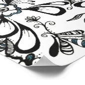 Kein Regen, keine Blume Poster (Ecke)