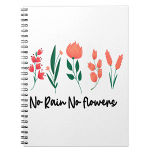 Kein Regen Keine Blume Wildblume Pflanze Notizblock
