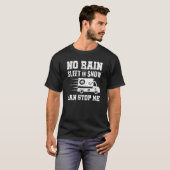 Kein Regen oder Schnee kann mich an der Post hinde T-Shirt (Vorne ganz)