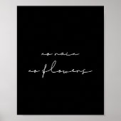 Kein Regen ohne Blume Poster (Vorne)