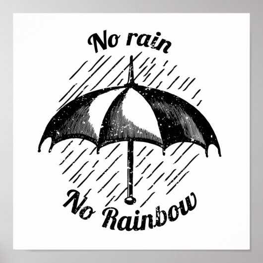 Kein Regen Poster (Vorne)