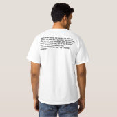 Kein religiöser T - Shirt (Schwarz voll)