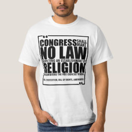 Kein religiöser T - Shirt