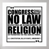 Kein Religious Law Poster (Vorne)