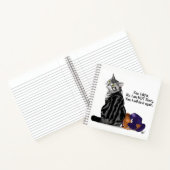 Kein Remorge Tabby Cat Funny Notizbuch (Innenseite)
