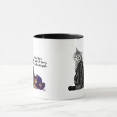 Kein Remorge Tabby Cat Funny Tasse (Zentrum)