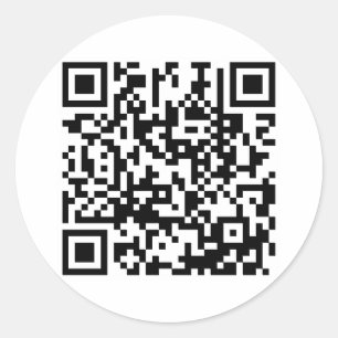 Kein repariere ich nicht Ihren Computer Runder Aufkleber