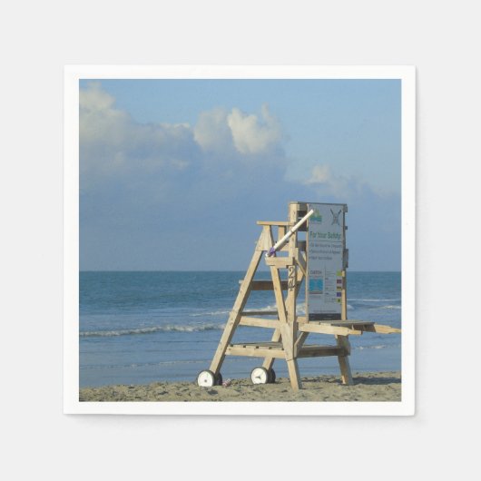 Kein Rettungsschwimmer für Zoll Serviette (Vorderseite)