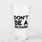 KEIN RICHARD GLAS (Vorderseite)