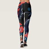 Kein Risiko kein Gewinn - Samurai Tiger Leggings (Rückseite)