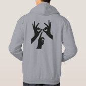 KEIN RISIKO KEIN SPAß HOODIE (Rückseite)