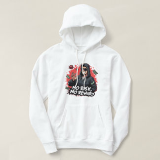 Kein Risiko Keine Belohnung Gangsta Dice Cartoon T Hoodie