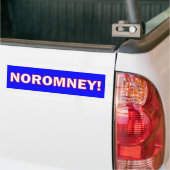 Kein Romney Autoaufkleber (Auf Lkw)