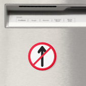 Kein roter Kreis | Straßenzeichen | Magnet (In Situ (Geschirrspüler))