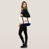 Kein rotes Circle Sign essen | Impulse Tote Bag Tragetasche (Vorderseite (Model))