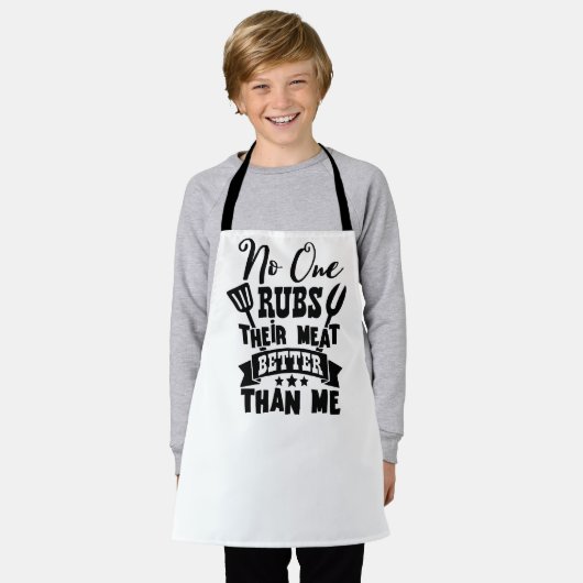 Kein Rubs dort Fleisch besser als ich Schürze (Getragen)