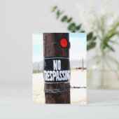 Kein Rückstrahler Postkarte (Stehend Vorderseite)