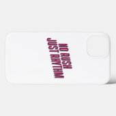 Kein Rush Just Rhythm Case-Mate iPhone Hülle (Rückseite (Horizontal))