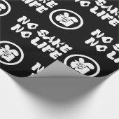 KEIN SAKE KEIN LEBEN GESCHENKPAPIER (Ecke)