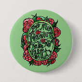 Kein Schaden nehmen SH Pagan Wiccan Art Button (Vorderseite)