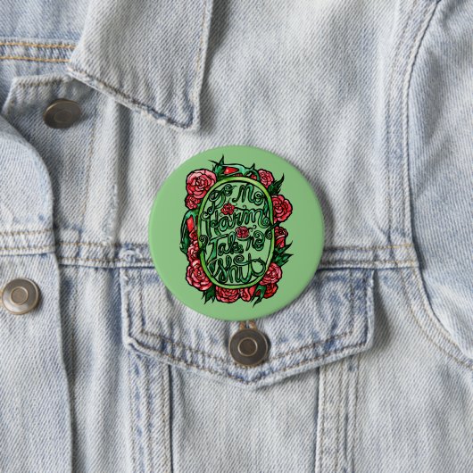 Kein Schaden nehmen SH Pagan Wiccan Art Button (Beispiel)