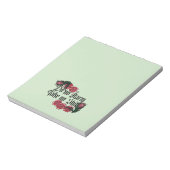 Kein Schaden Notizblock (Rotiert)