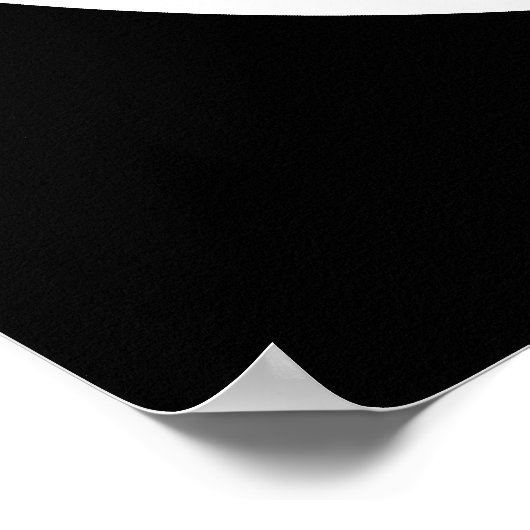 Kein Schafplakat Poster (Ecke)