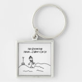 Kein schaufelnder Schlüsselanhänger (Vorne)