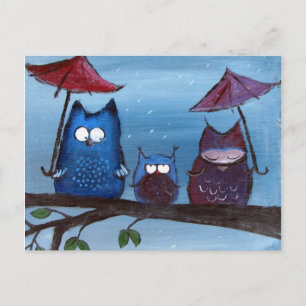 Kein Schirm Postkarte