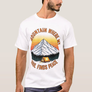 Kein schlechter Weg Wandern Zitat T-Shirt