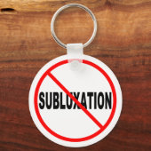 Kein Schlüsselanhänger für Subluxation (Vorderseite)