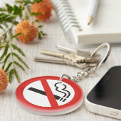 Kein Schlüsselanhänger zum Rauchen (Vorderseite rechts)