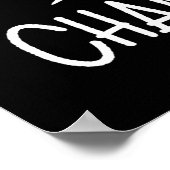 Kein Schmerz kein Champagner - Funny Gym Workout Poster (Ecke)