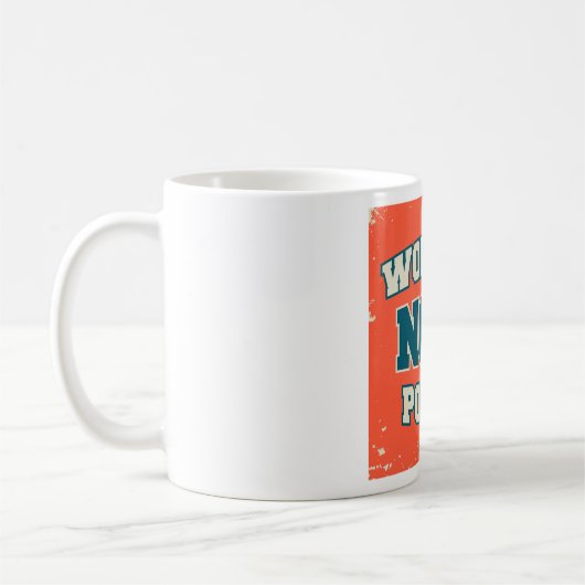 Kein Schmerz Kein Erfolg Workout-Power Kaffeetasse (Links)