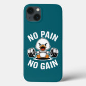 Kein Schmerz kein Gain Gym Duck iPhone 13 Case-Mate iPhone Hülle (Rückseite)