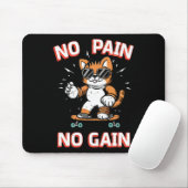 Kein Schmerz kein Gewinn Mousepad (Mit Mouse)