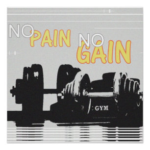 Kein Schmerz kein Gewinn Poster