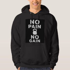 Kein Schmerz kein Gewinn - Workout-Motivation Hoodie